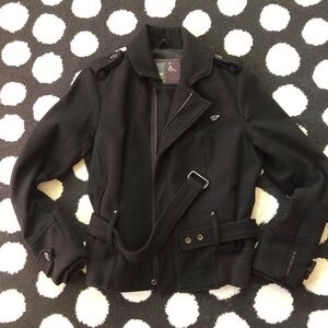 G-Star Raw Wool Motorcycle Jacket Small EUC